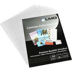 LMG LMG Lamineringsfolier Glossy A4 LMGA4-80S-25