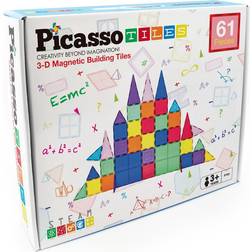 picasso 3D Magnetic Building Tiles 61pcs