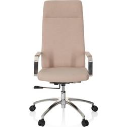 Saranto Plus I Tissu Beige Chaise de bureau