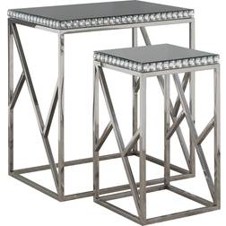 Benjara 25 Side Nesting Table