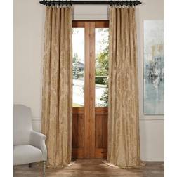 Exclusive Fabrics & Furnishings Magdelena Beige/Gold Jacquard Silk Rod