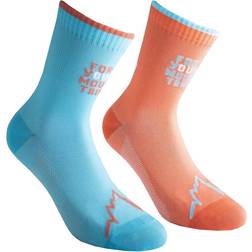 La Sportiva Football Socks For Your Mountain - Bleu
