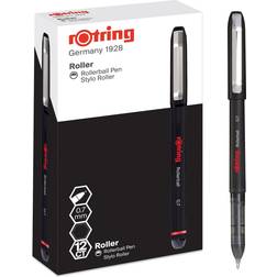 Rotring Rollerball Pen Fine Point .7 mm) for Clear Writing Black Ink 12 Count Bestillingsvare, 12-13 dages levering