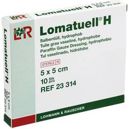 LOMATUELL H Salbentüll 5x5 steril