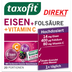 Taxofit Eisen+folsäure Direkt Granulat 20 St