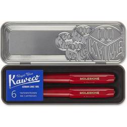 Moleskine Kaweco X Set Red