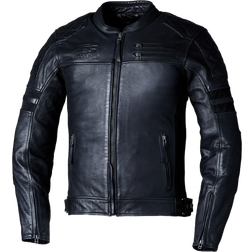 Rst Hillberry 2 Isle Of Man Leather Jacket - Black