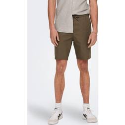 Only & Sons Loose Fit Shorts - Oliv/Teak