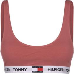 Tommy Hilfiger 85 Ctn Unlined Bralette - Pink/White