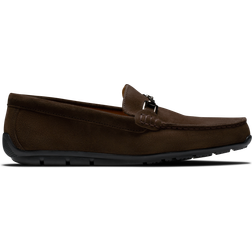 FootJoy Men's Club Casuals Suede Loafer In Chocolate Chocolate