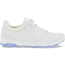ecco Biom Hybrid 3 BOA Vandtætte Dame Golfsko Uden Spikes - White