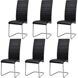 vidaXL Salle À Manger 6 pcs Chaise de Cuisine 6pcs