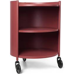 Ferm Living Eve Storage Mahogany Red Tavolino