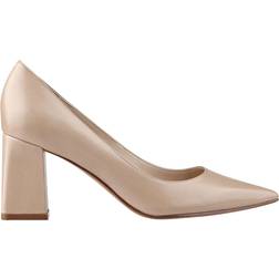 Zala Point-Toe Pumps LT NATURAL LEATHE 5B/35