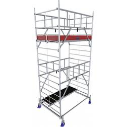 Krause ProTec XXL Alu-FahrGerüst Breitaufbau Arbeitshöhe ca. 5,30 m