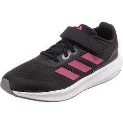 Adidas RunFalcon 3.0 EL Girls Trainers - Core Black/Pulmag/Gresix