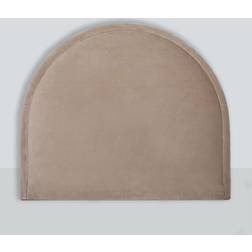 Mille Notti Luna Velour Natur Sengegavl 160cm