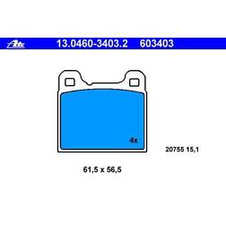 ATE Bremsbelagsatz VOLVO 13.0460-3403.2 271477,271758,271962