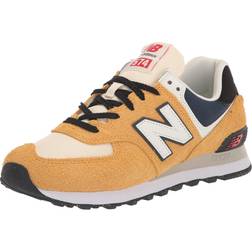 New Balance 574 Casual Shoes Yellow/White/Natural Indigo