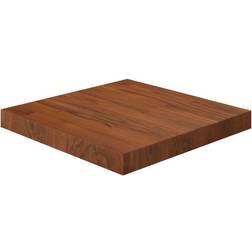 vidaXL Square Top Dark Brown 15.7 x 15.7 x 1.6 Plateau de table