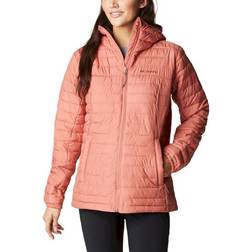 Columbia silver falls hooded daunenjacke rosa damen