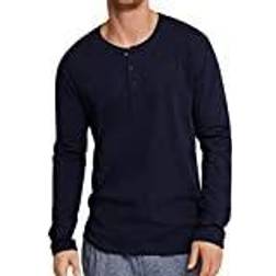 Schiesser Herren 163837 Wander-Shirt, Dunkelblau