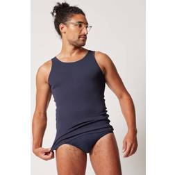 Skiny Maillot de Corps Paquet 2 - Bleu Marine