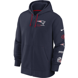 Nike Men's eam Surrey NFL New England Patriots Full-Zip Hoodie