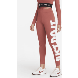 Nike Women's Sportswear Essential JDI High-Waisted Leggings Canyon Rust/White