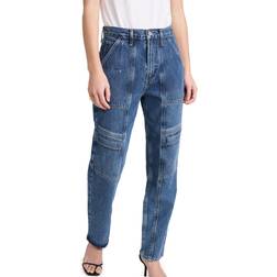 Agolde Cooper Cargo Women Jeans Blue