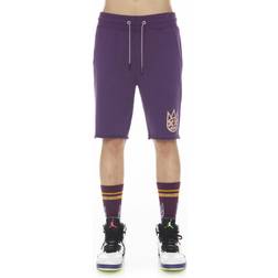 Cult Of Individuality Men's French Terry Drawstring Shorts Purple Purple