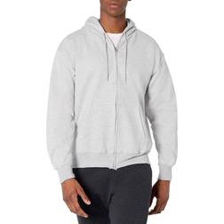 Hanes Men's Ultimate Full-Zip Hoodie - Light Steel