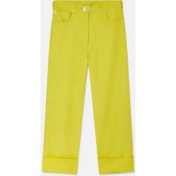 Stella McCartney Green Button Trousers 8301 Lime IT