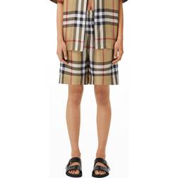 Burberry Tartan Silk Shorts