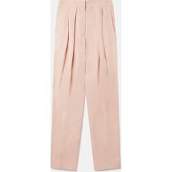 Stella McCartney Pink Pleated Trousers 5900 Rose IT