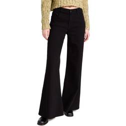 Frame Højtaljede Flare Jeans - Sort