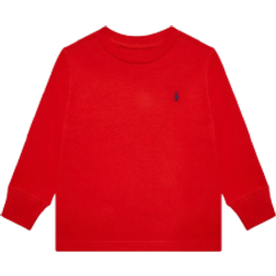 Ralph Lauren Boy's Cotton Jersey Long-Sleeve Tee - Red