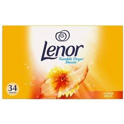 Lenor Summer Breeze Dryer Sheets 34pcs