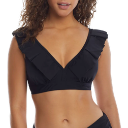 Pour Moi Fuller Bust Space Frill Bikini Top