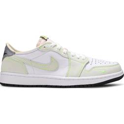 NIKE Air Jordan 1 Low OG M - White/Ghost Green/Black