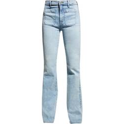 Veronica Beard Florence Mid-Rise Flared Leg Jeans