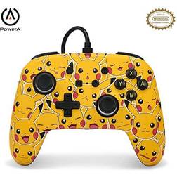 PowerA Manette filaire améliorée Pikachu pour Nintendo Switch