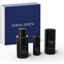 Giorgio Armani Code Gift Set EdT 75ml + EdT 15ml + Body Shower 75ml