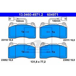 ATE 13.0460-4971.2 Juego De Pastillas De Freno Giulietta Hatchback 159 Berlina