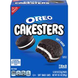 Nabisco Cakesters Soft Snack Cakes 285g 5pcs 2pack