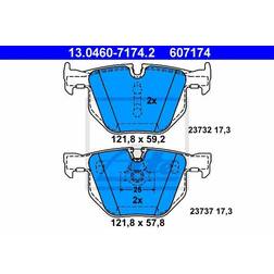 ATE 13.0460-7174.2 Remblokkenset BMW 5 Touring 5 Sedan 6 Coupe