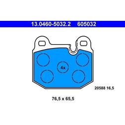 ATE Jarrupalat BMW 13.0460-5032.2