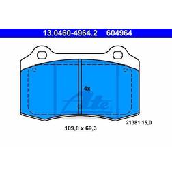 ATE Kit Pastiglie Freno 13.0460-4964.2