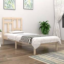 vidaXL Giroletto In Legno Massello Di Pino 90x190 cm 3FT Single Cod Mxl 61366
