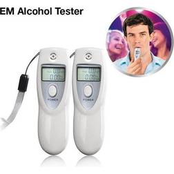 EASYmaxx EM Alcohol Tester Breathalyzer set of 2 Beställningsvara, 6-7 vardagar leveranstid